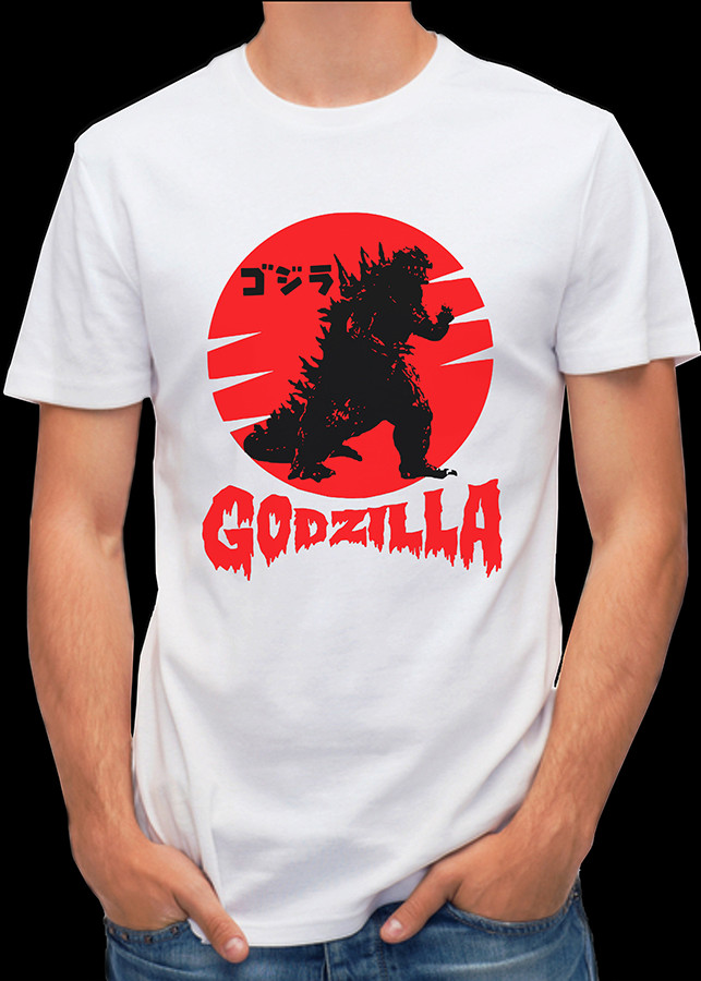 ÁO THUN NAM UNISEX - in hình GODZILLA VTCT033 - XXL - Sợi tổng hợp