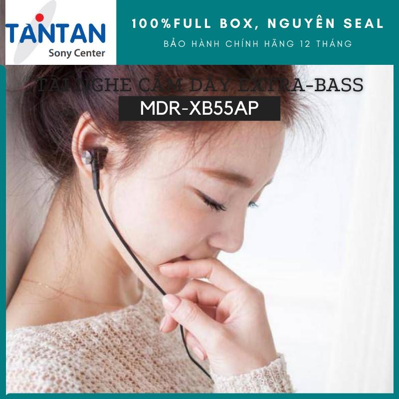 Tai nghe Cắm Dây Extrabass Sony MDR-XB55AP | Hàng chính hãng 