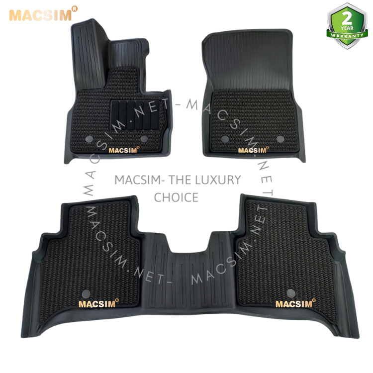 Thảm lót sàn ô tô 2 lớp cao cấp dành cho xe Mercedes Benz G63 nhãn hiệu Macsim 3w