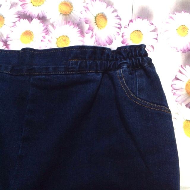 Quần váy chống nắng jean thun
