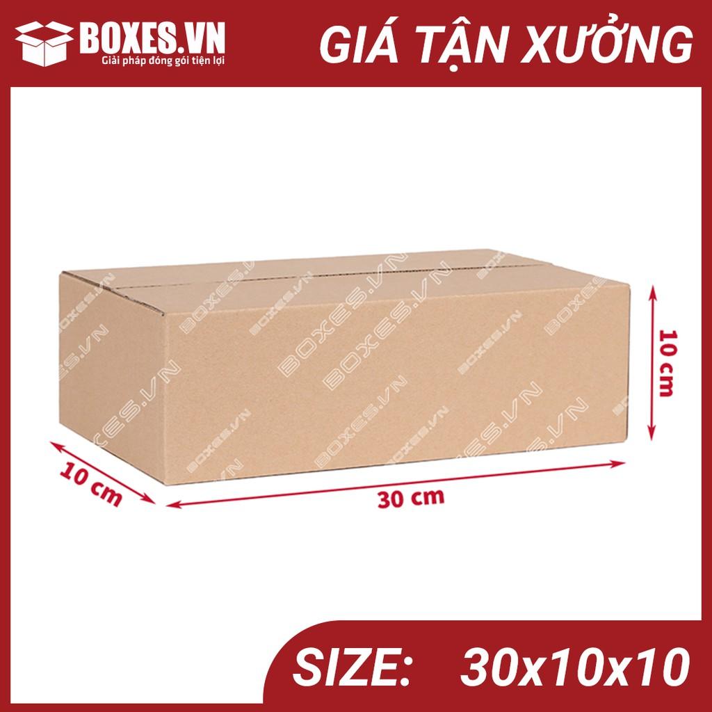 30x10x10 Combo 50 hộp Carton đóng gói hàng giá tại xưởng