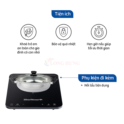 Bếp điện từ Bluestone ICB-6729 - Hàng chính hãng