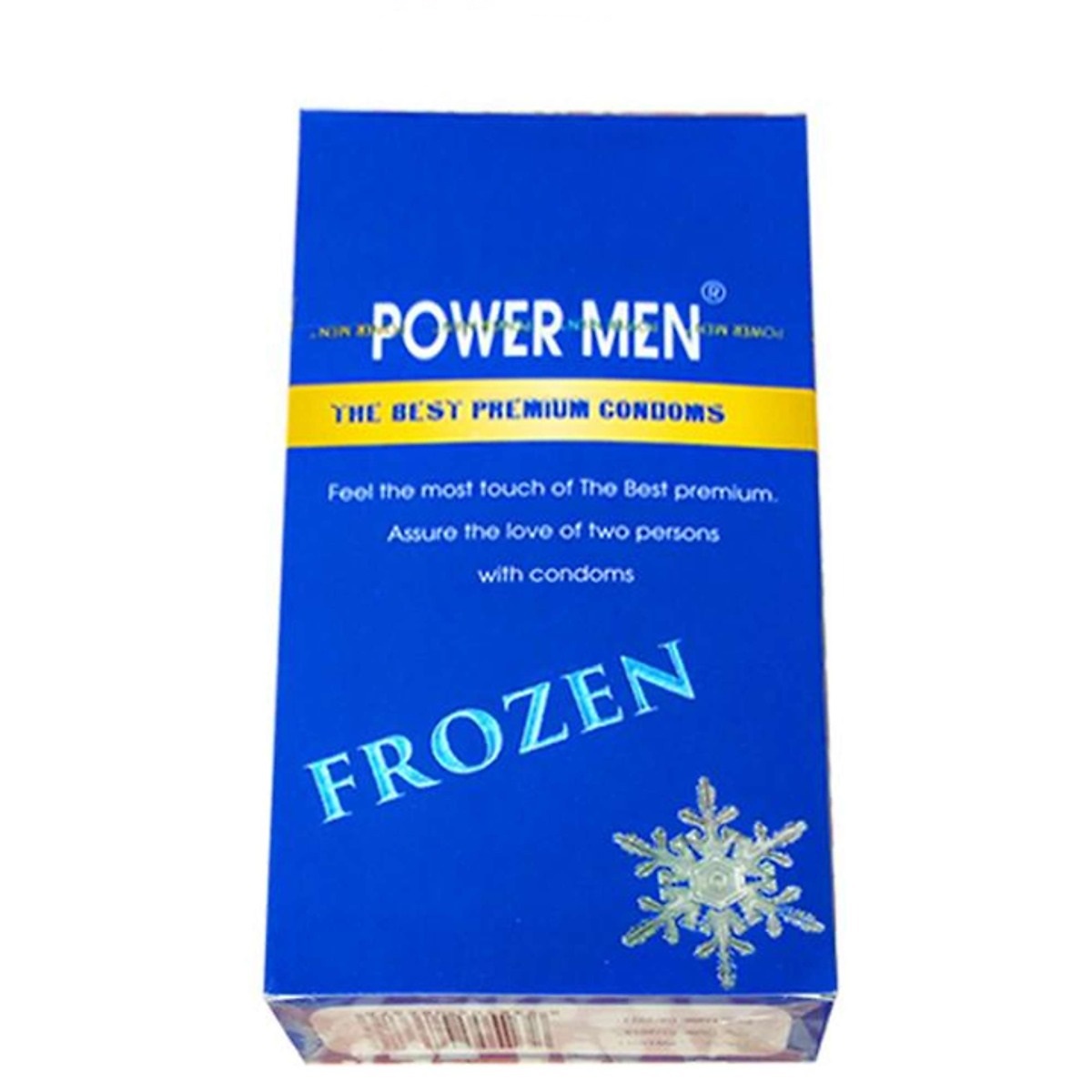 Bao Cao Su Gân Gai Bạc Hà The Mát Power Men Frozen (H12) - 100% Hàng Chính Hãng - Che Tên Sản Phẩm