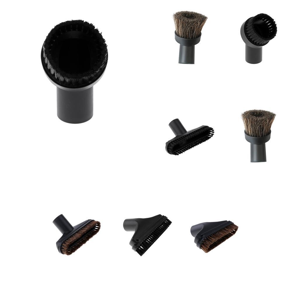 8pcs 32mm Dia Vacuum Cleaner Carpet Timber Hard Floor Brush Dusting Brushes