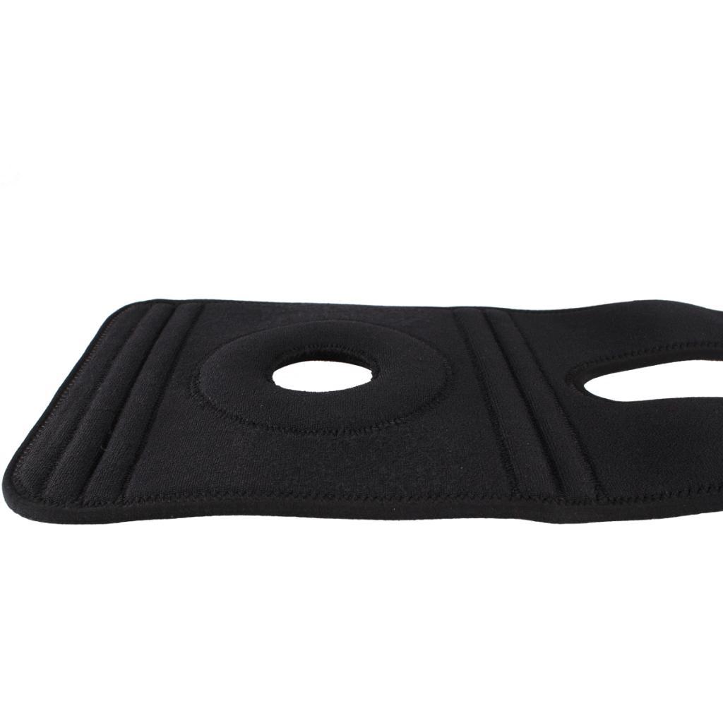 2 Pieces Adjustable Sports knee Brace Pair Knee Support Sleeve Wrap Pads for Running,Basketball