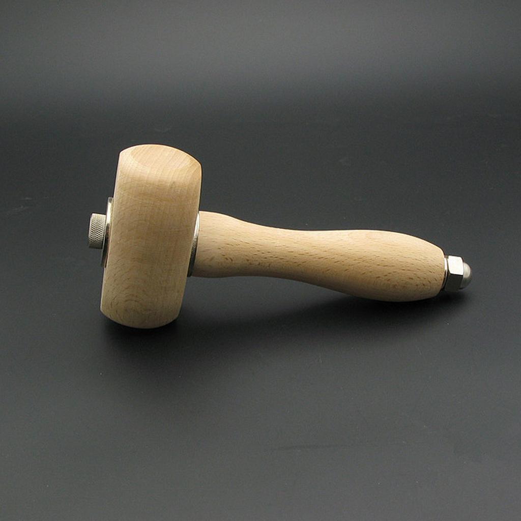 Wood Wooden Hammer Leathercraft Hammer Mallet Sewing Leather Cowhide Tool