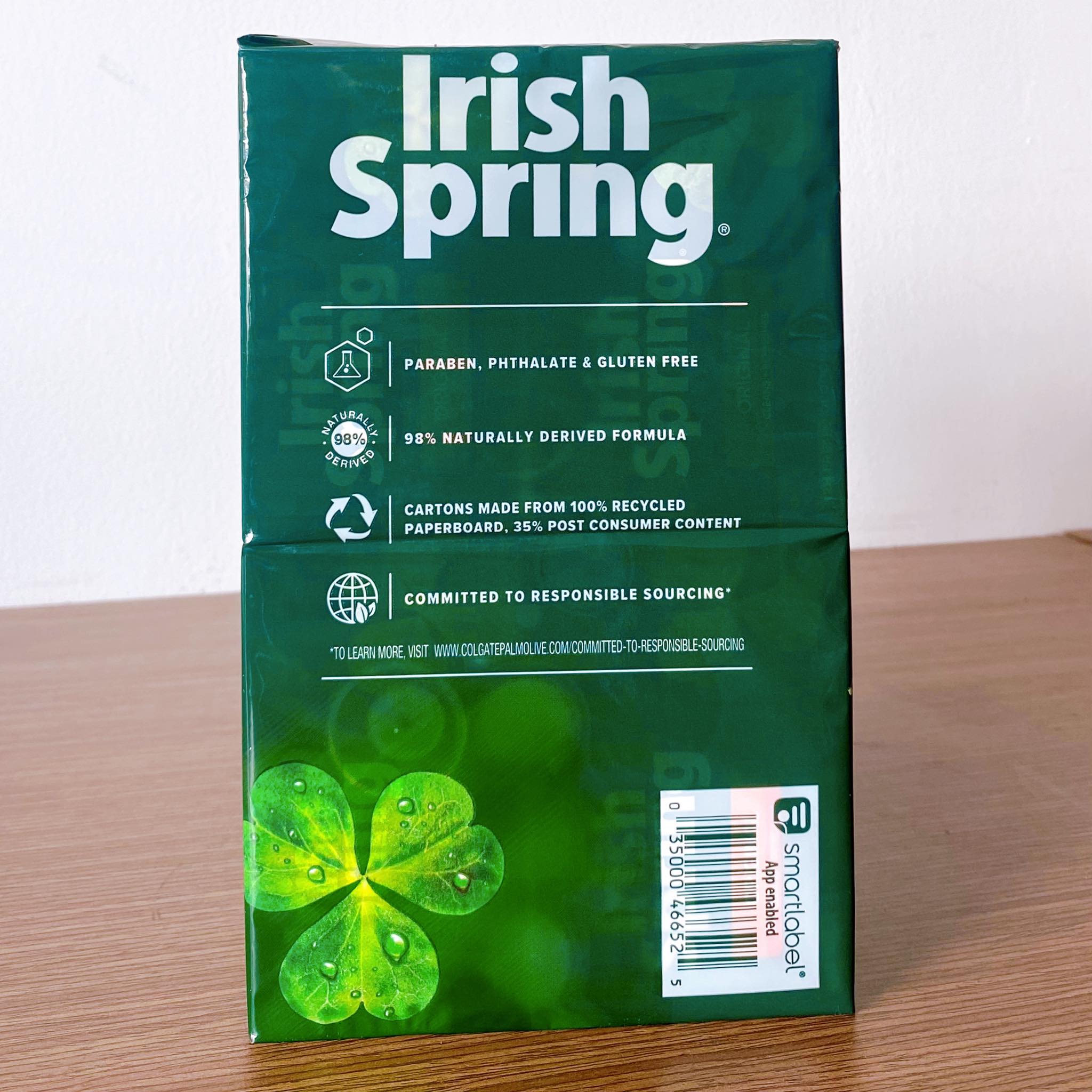 SET 5 BÁNH XÀ BÔNG CỤC IRISH SPRING ORIGINAL USA HƯƠNG DỊU NHẸ