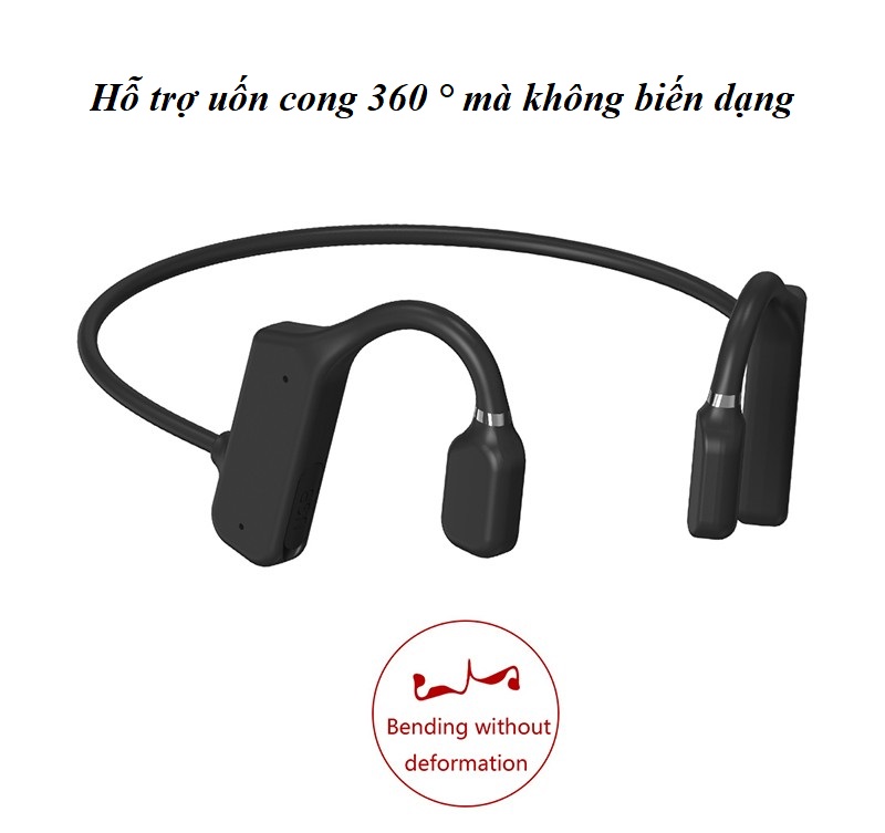 Tai Nghe Bluetooth Thể Thao SportsX19 Tiếp Nhận Âm Thanh Qua Sương Bảo Vệ Thính Giác