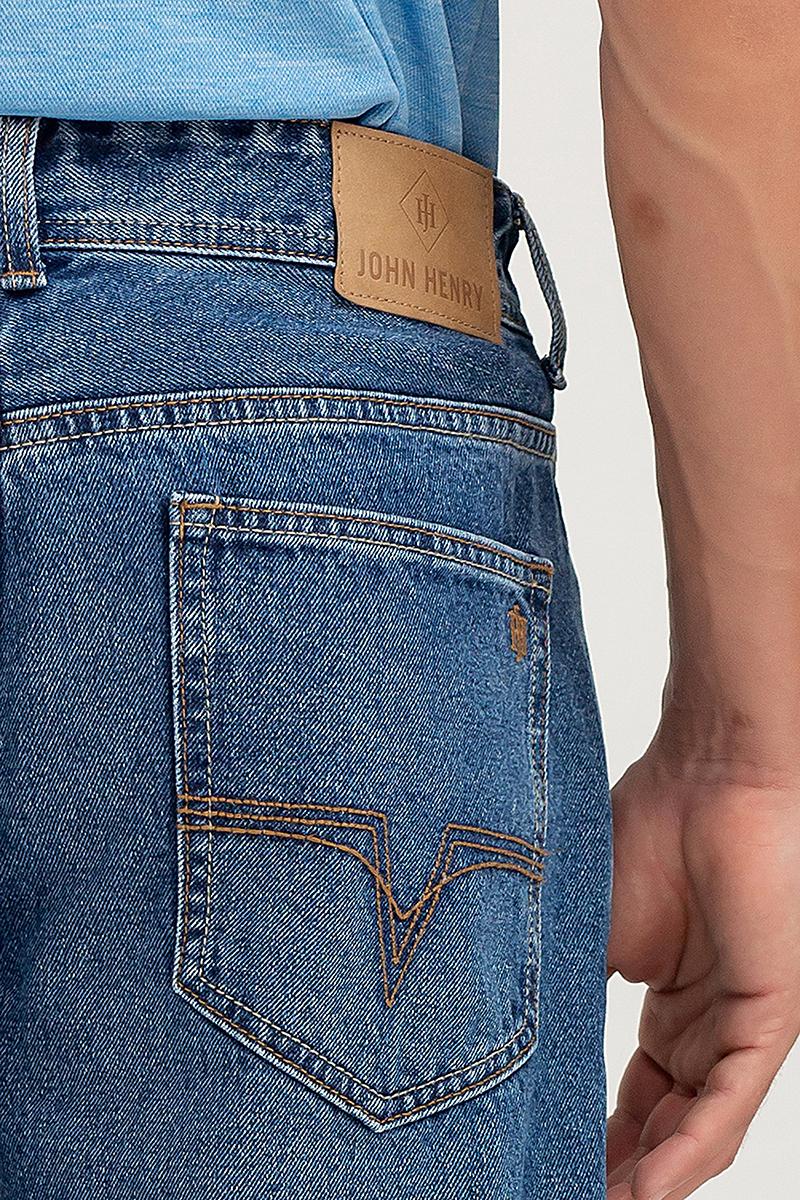 Quần jeans nam form rộng JN22FH34-CL - BLUE