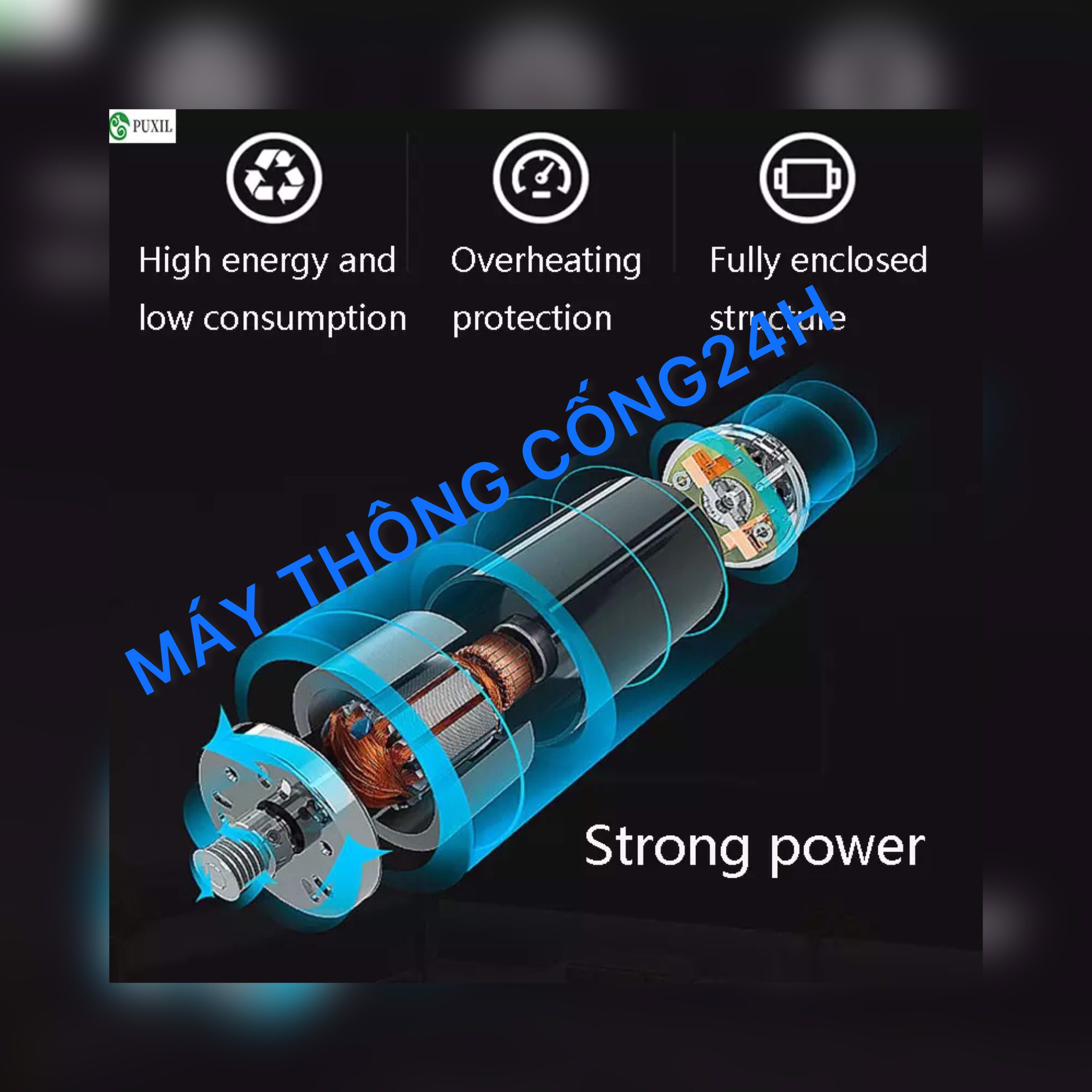 Máy thông tắc cống, đường ống  GQ 150-1800W,Điện áp: 220/50(V/Hz) Công suất động cơ:1800 (W)