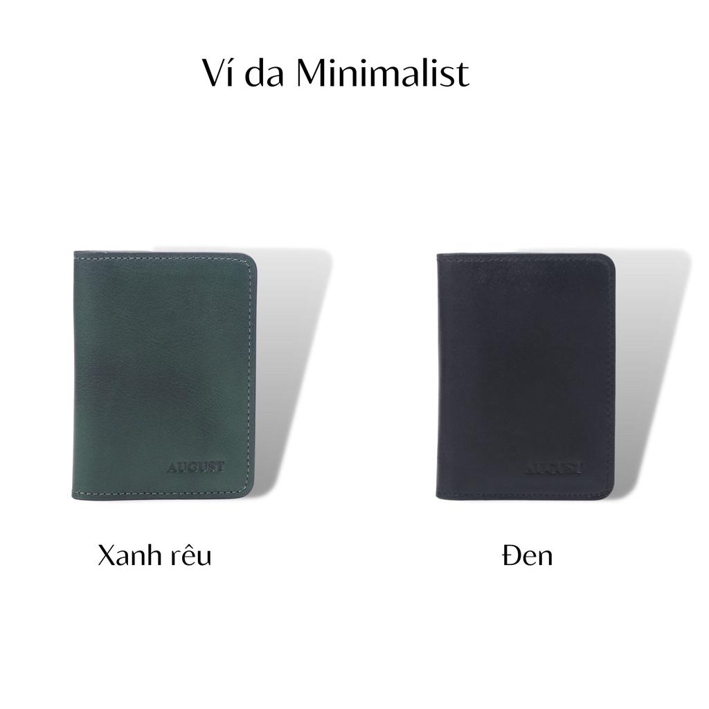 Ví nam da bò nhập khẩu Minimalist ví mini