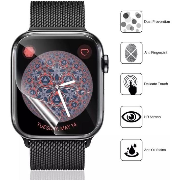 Miếng dán 3D Hydrogel Mềm Mại Bảo Vệ màn hình dành Cho Apple watch serie 7 41mm/45mm