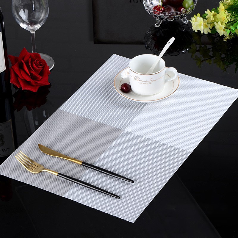 Tấm Lót Bàn Ăn, Miếng Lót Bàn Ăn Sang Trọng Loại Dày Nhựa PVC Chống Thấm Cách Nhiệt Cao Cấp