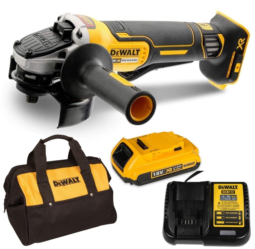 MÁY MÀI CẦM TAY 20V/BL 1000W 125MM DEWALT DCG406D1- HÀNG CHÍNH HÃNG