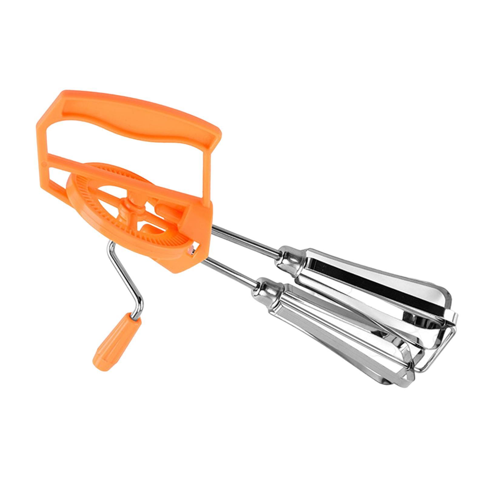 Rotary Hand Whisk Egg Beater Mixer ,Easy to Clean Cooking Tool Gadgets