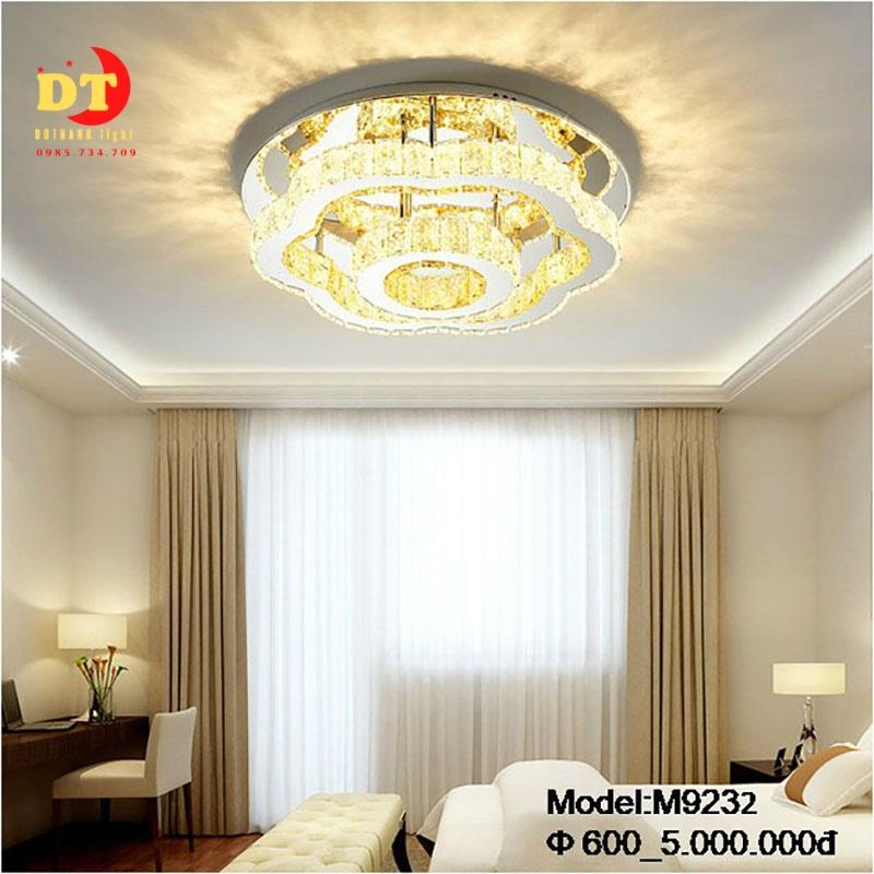 Đèn trần mâm phale phòng khách cao cấp HTLQ pl