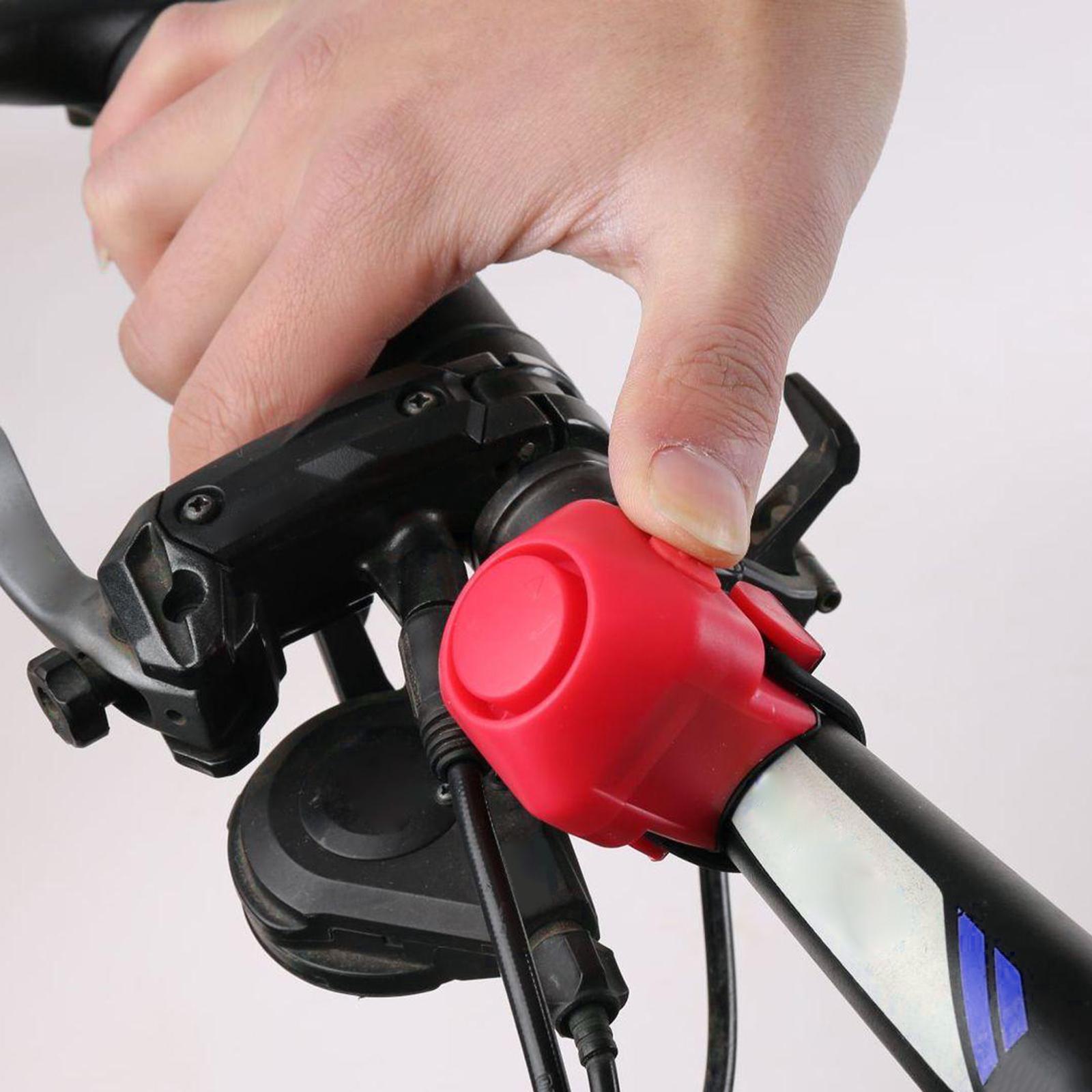 Silicone Electric Bike Road Tricycle Bell Hooter