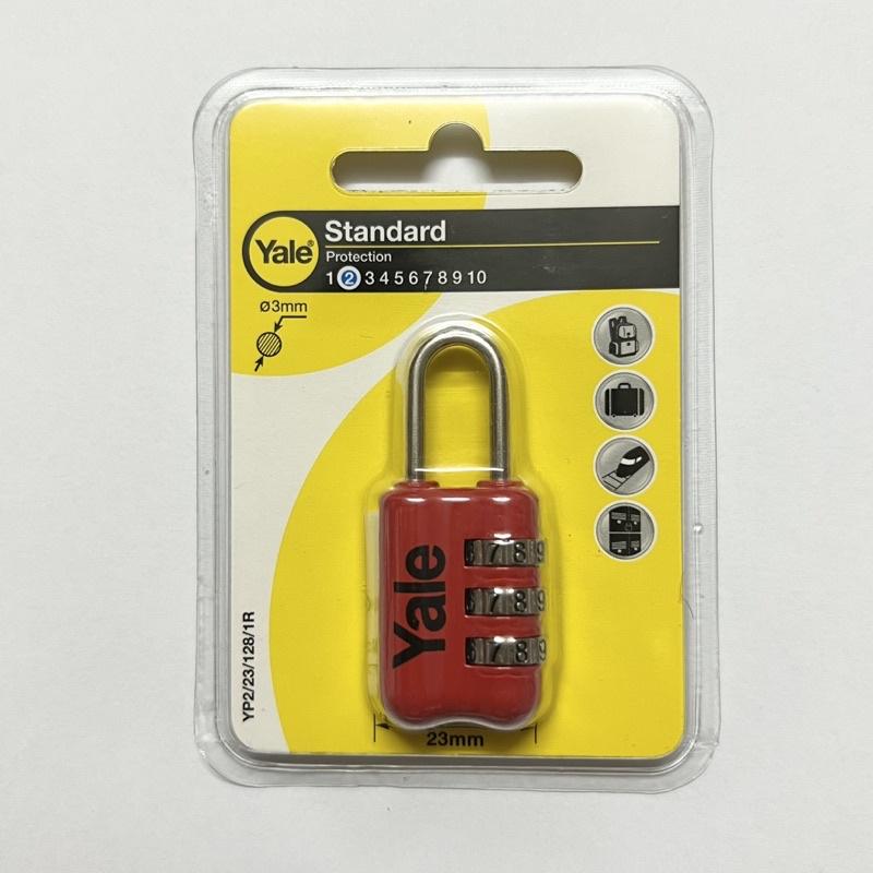 Ổ khóa số Yale YP2/23/128/7 rộng 23mm nhiều màu dùng khóa vali hành lý - MSOFT