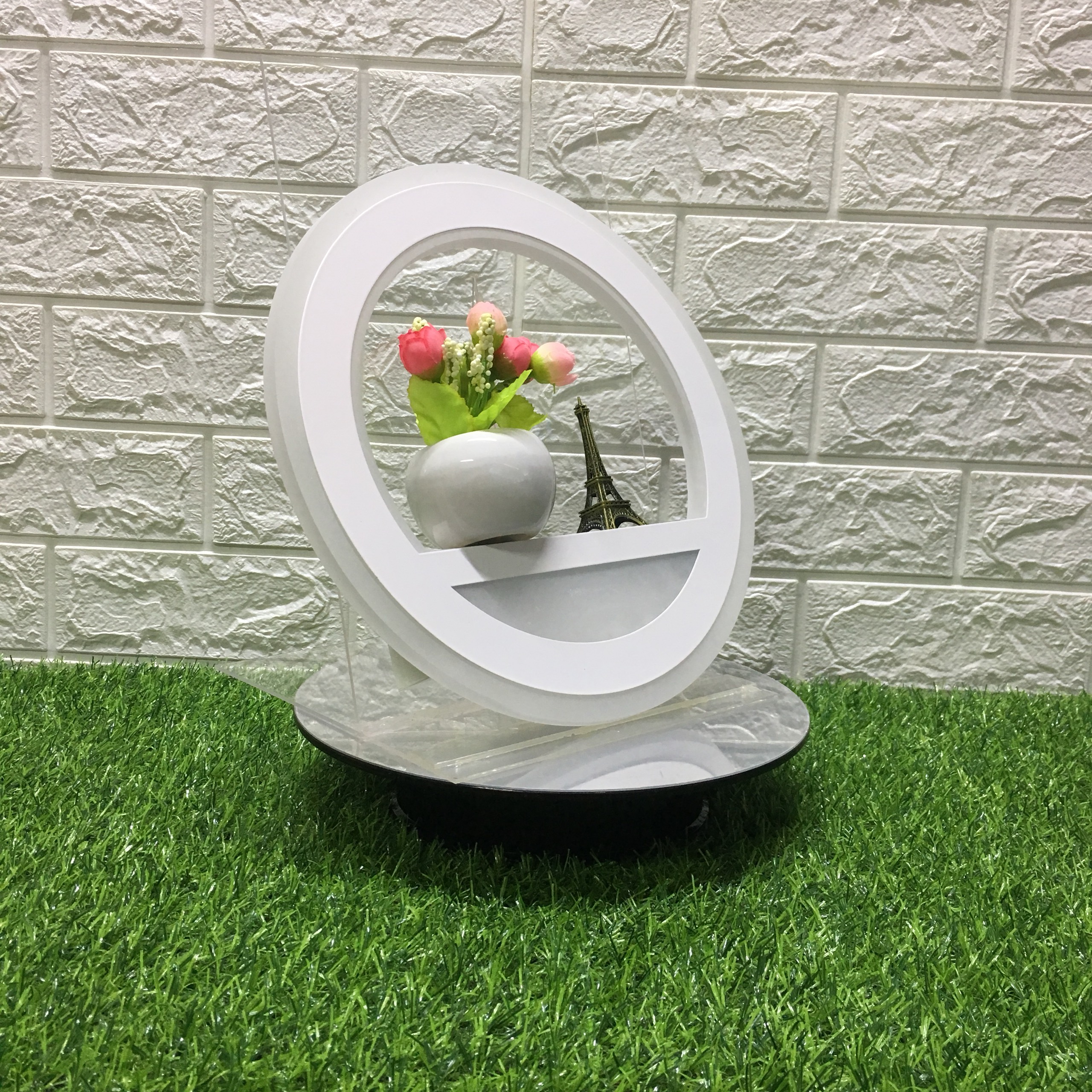 Đèn trang trí gắn tường hình tháp Effiel 14W sáng vàng- C6416