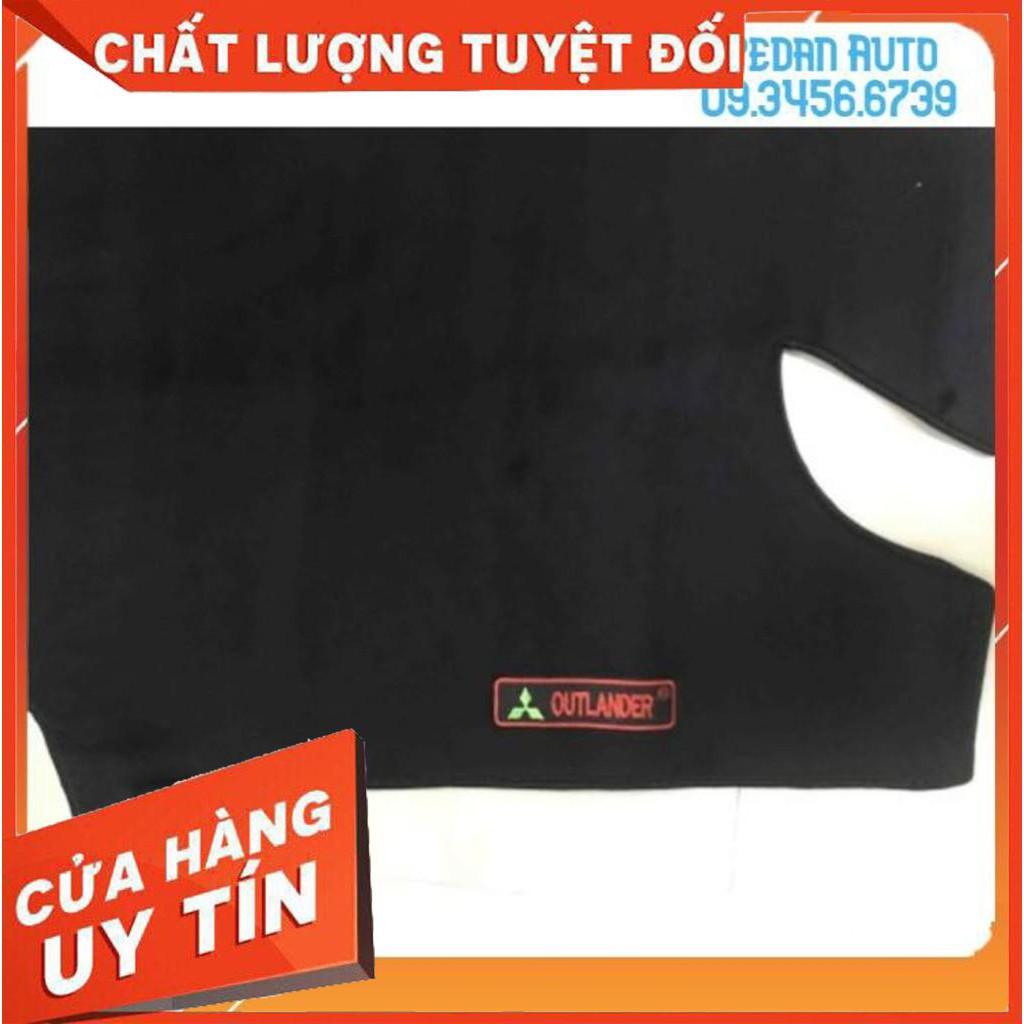 Taplo Outlander 2017-2019 nhung cao cấp mẫu lông cừu có chống trượt