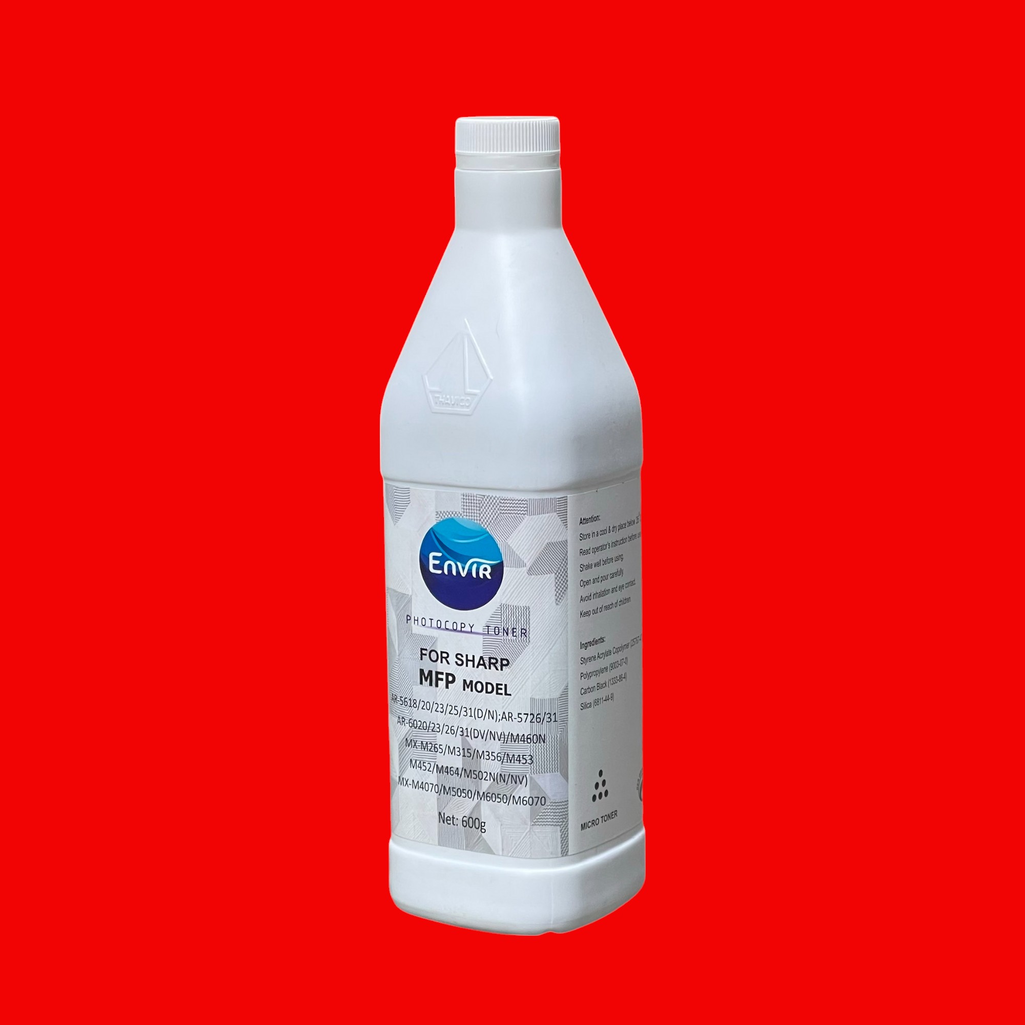 Mực nạp máy photocopy Sharp/ Mực đổ cho máy photocopy Sharp ( Chai 600g ) - Hàng nhập khẩu
