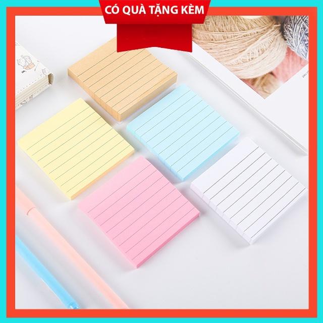 Giấy Note nhiều màu 3x3 có dòng kẻ siêu tiện lợi