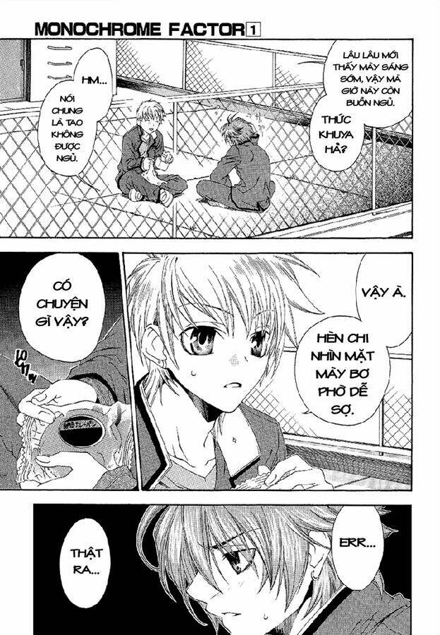 monochrome factor - đại chiến bóng tối chapter 2 3