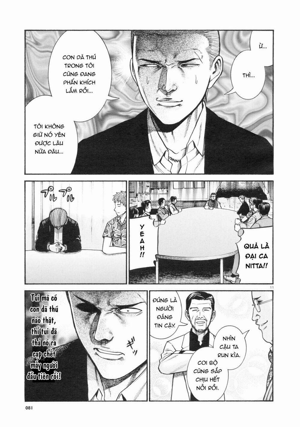 anh chàng yakuza và cô nàng siêu năng lực chapter 68 11