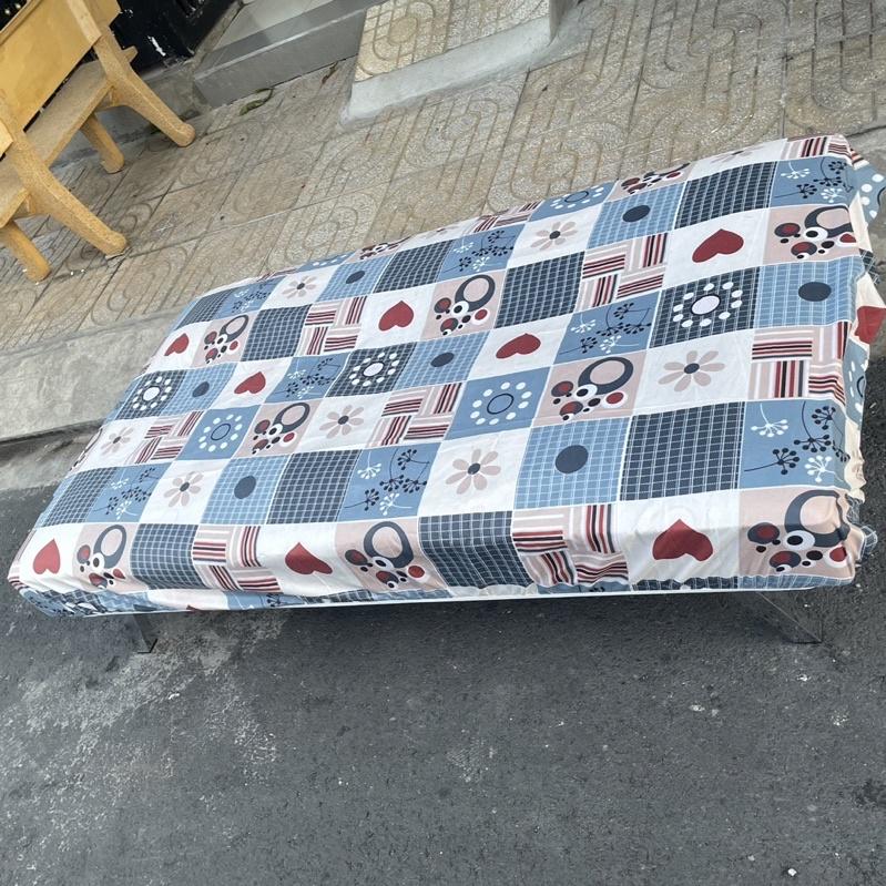 Vải Bọc Ghế Sofa Bed Sofa Giường Hoạ Tiết Đơn Giản