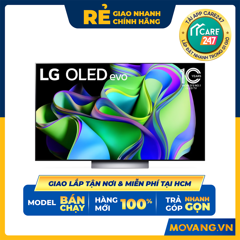 Smart Tivi OLED LG 48C3PSA 4K 48 inch - hàng chính hãng - chỉ giao HCM