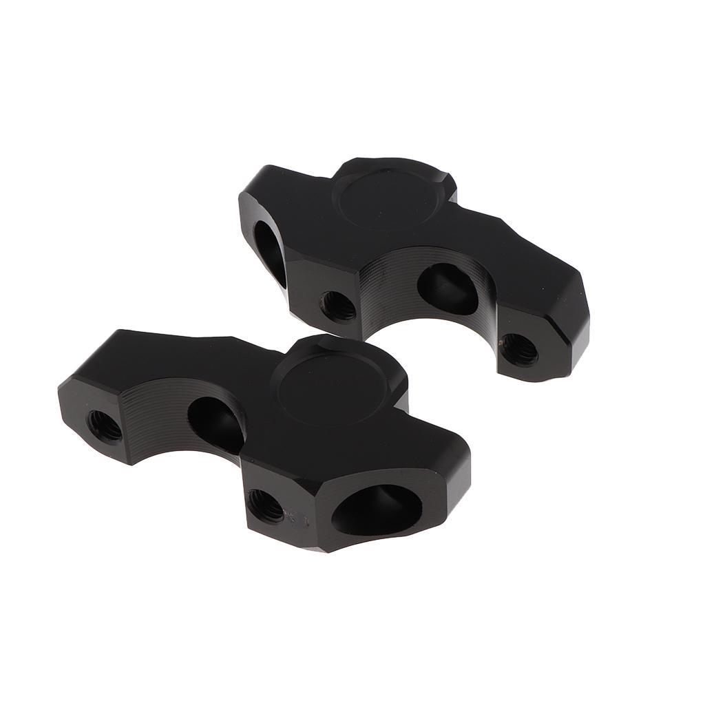 Motorcycle Handlebar Mounts Aluminum Handlebar Mount Riser Clamp Kit