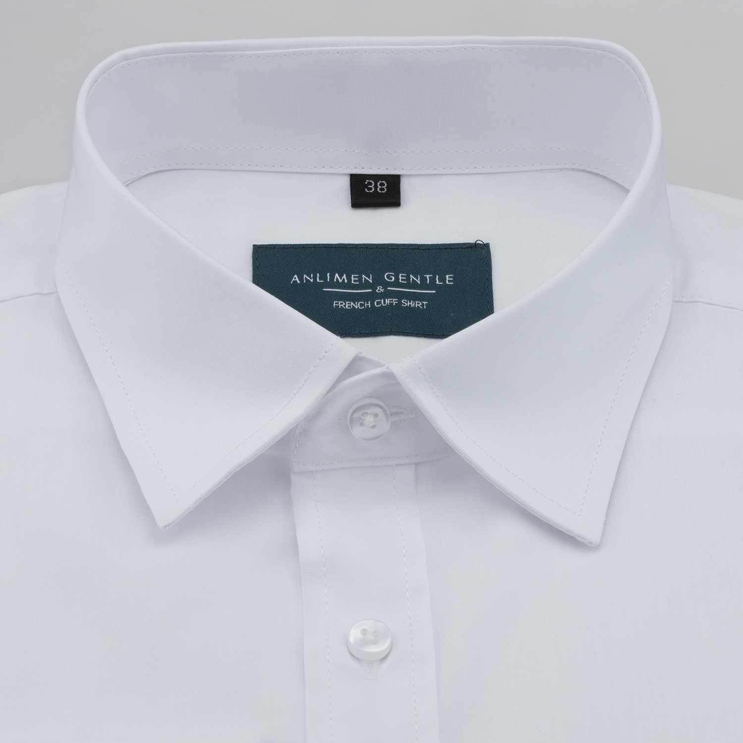Áo sơ mi măng sét trắng Anlimen Cuff Shirt - AGS02