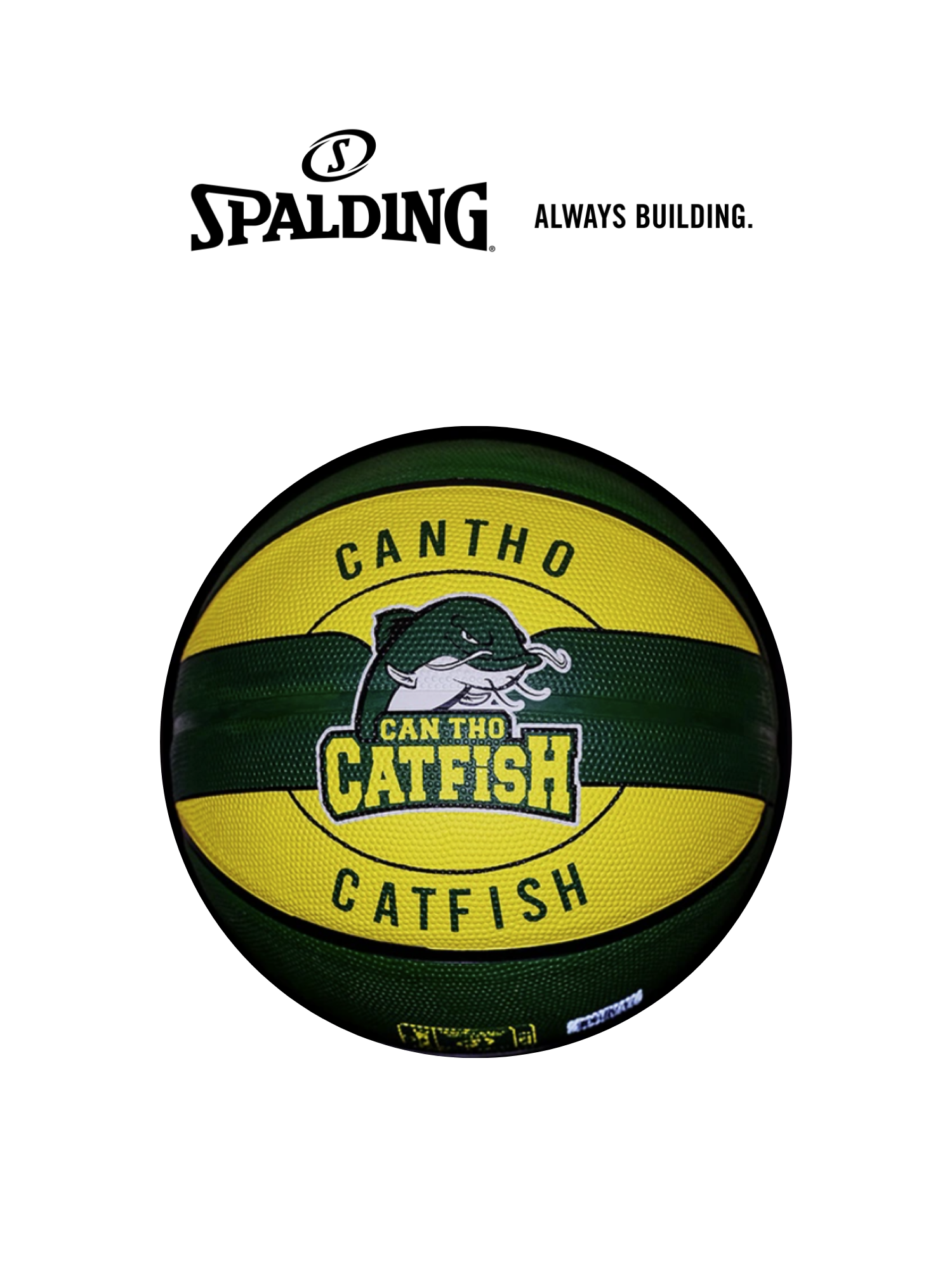 Bóng rổ Spalding VBA Team VBA Team CanTho Catfish Size 7