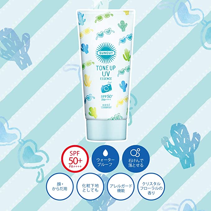 Sữa Chống Nắng Nâng Tone Da Kosé Suncut Tone Up UV Essence MG (80g)