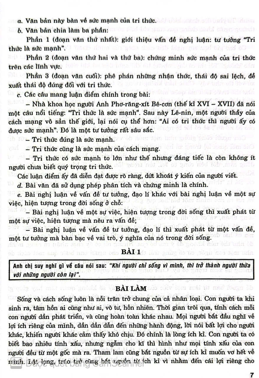 Những Bài Văn Mẫu Nghị Luận Xã Hội - ĐN