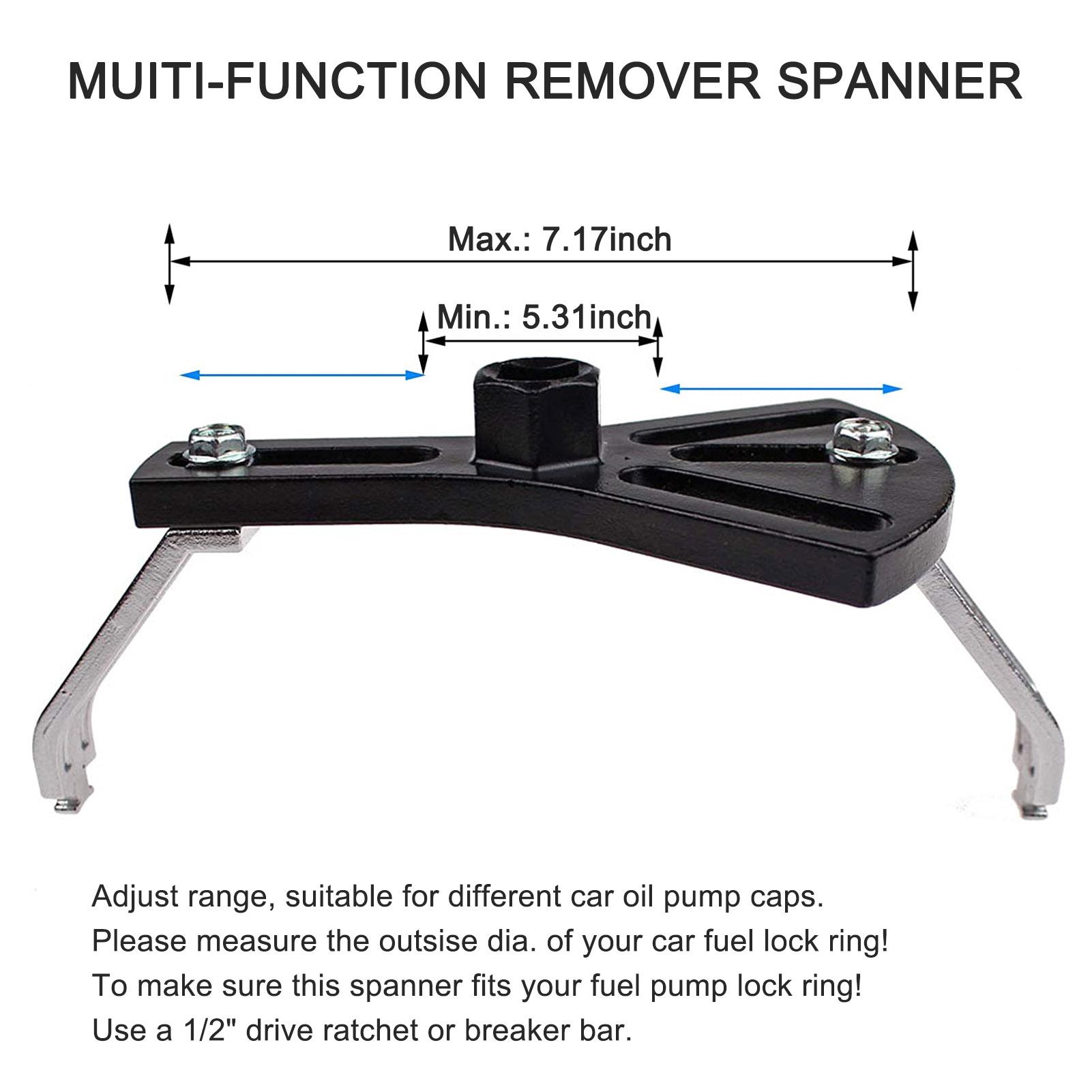 Universal Fuel Pump Removal Tool, Adjustable Fuel Pump Lock Ring Tool, Fuel Tank Lock Ring Tool, Fuel Tank Repair Kit,