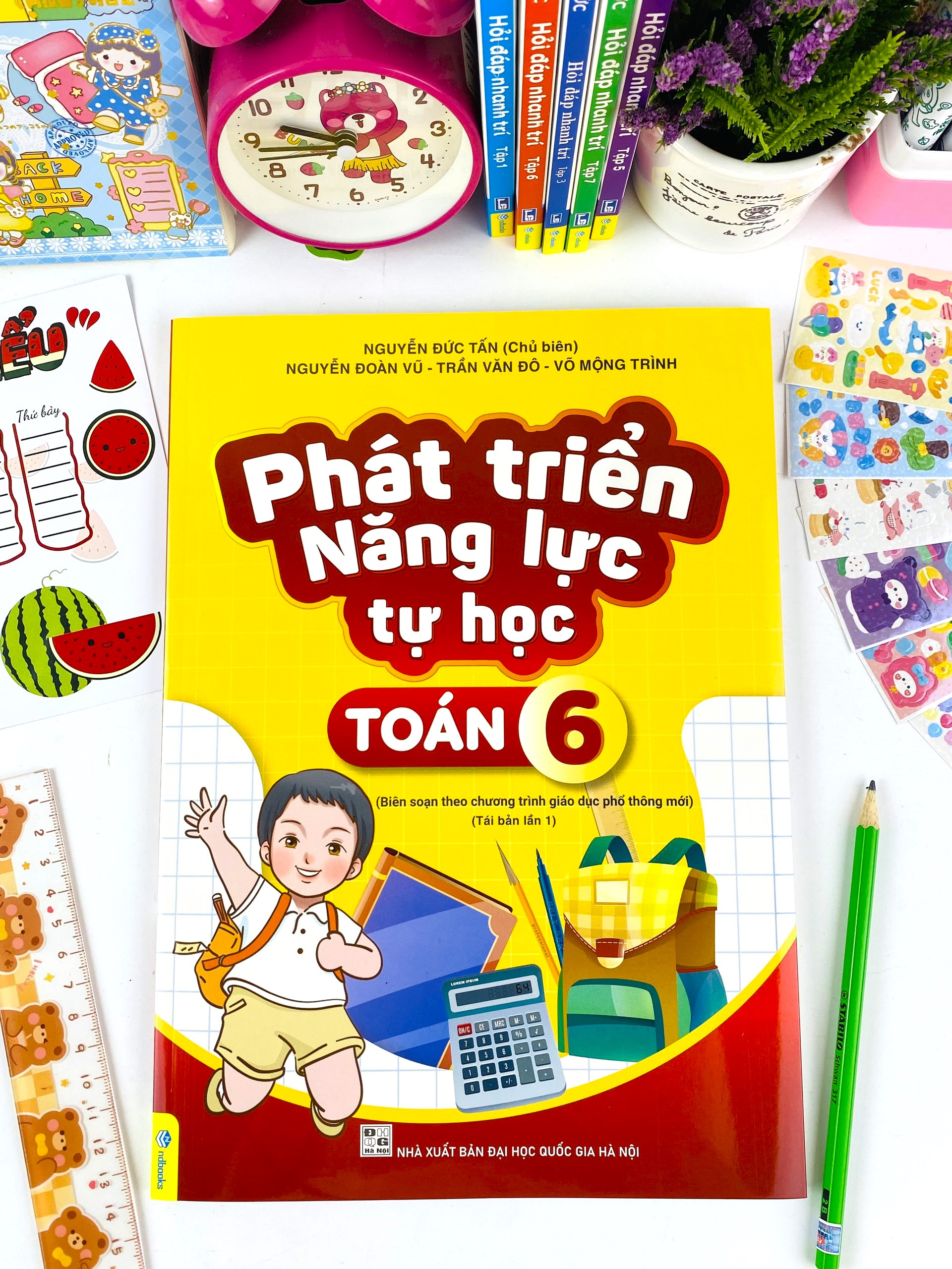 Sách - Phát Triển Năng Lực Tự Học Toán 6 - Biên soạn theo chương trình GDPT mới - ndbooks