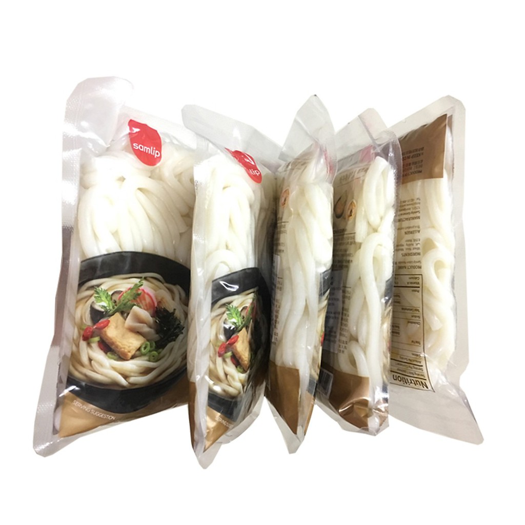 Combo 5 Gói Mì Udon Tươi - Mì Fresh Udon - Nhập Khẩu Hàn Quốc (200G/Gói)