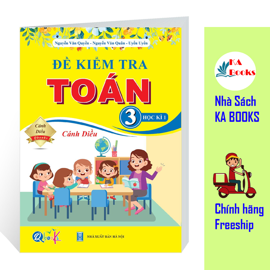 Trọn Bộ Bài Tập Tuần, Đề Kiểm Tra Toán và Tiếng Việt 3 - Cánh diều - Cả năm học (8 quyển)