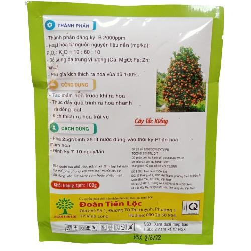 Kích ra hoa tạo mầm cực mạnh gói 100g