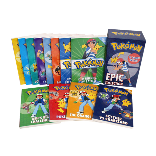 Pokemon Epic Collection -12 Books | Bản Nhập Khẩu