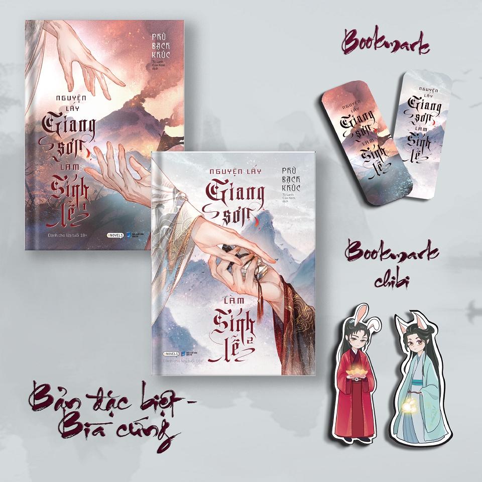 Sách  Nguyện Lấy Giang Sơn Làm Sính Lễ (Tập 1 + 2) - Skybooks - BẢN QUYỀN - Bản thường