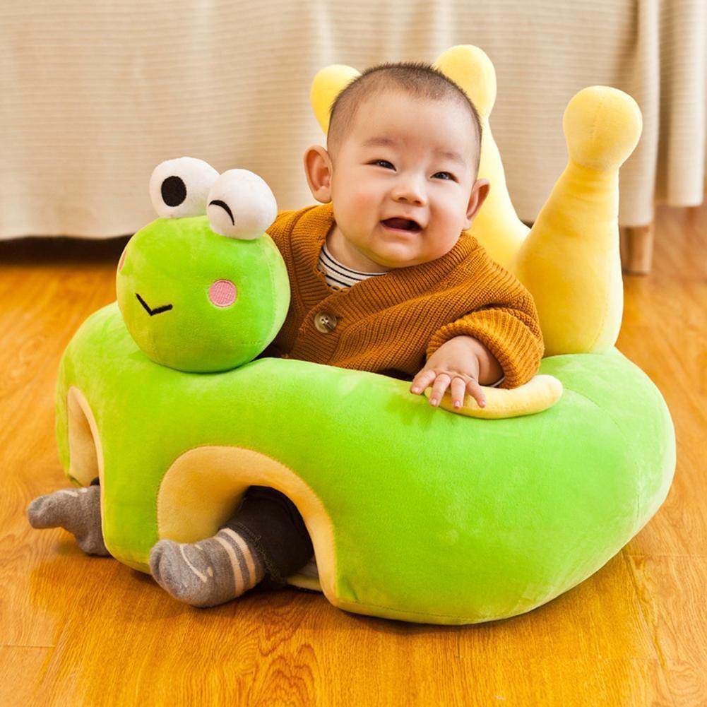 Ghế tập ngồi thú nhồi bông cho bé