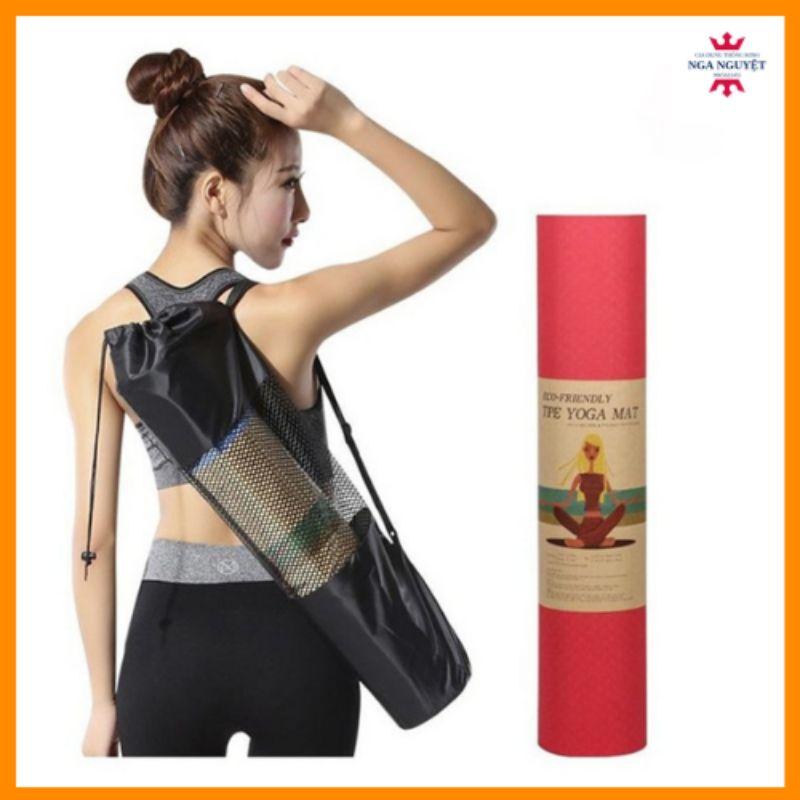 Thảm tập yoga, thảm tập gym 6mm chống trượt