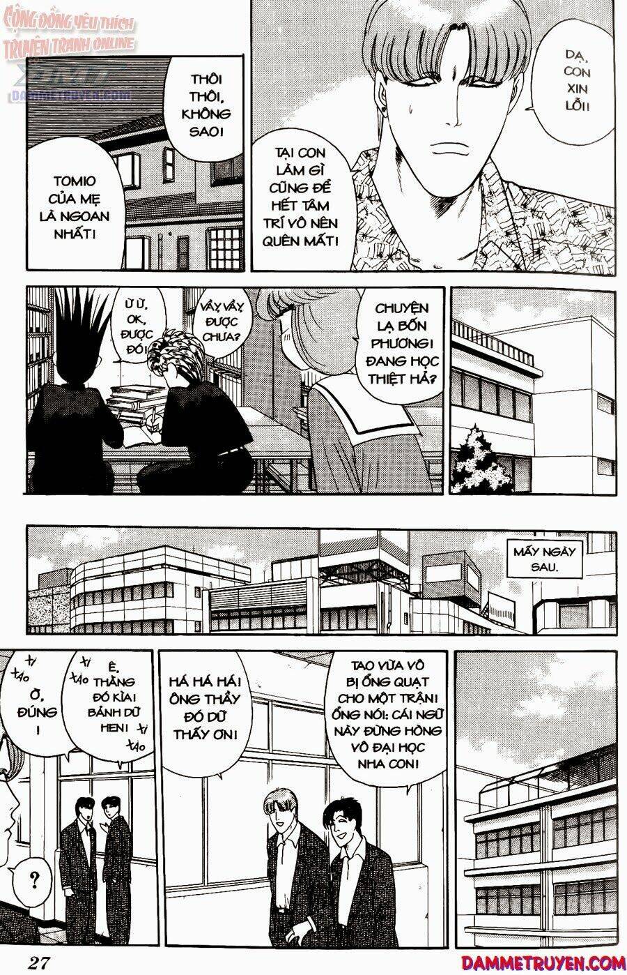 kyou kara ore wa - cặp bài trùng chapter 260 6