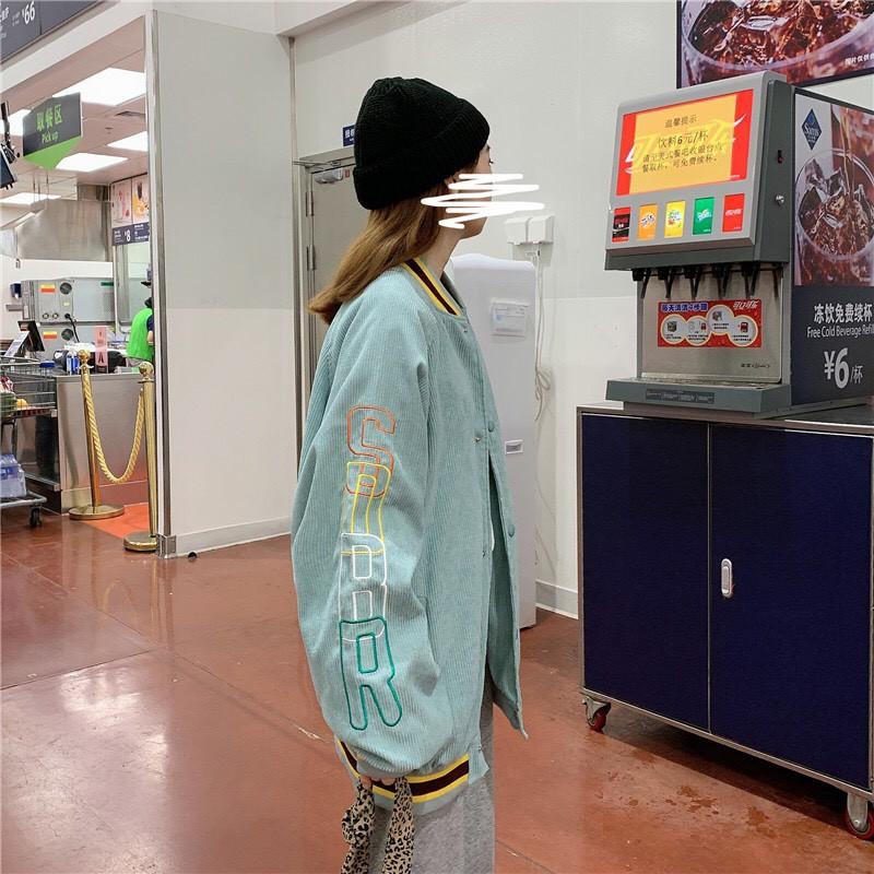 Áo Khoác Bomber Nam Nữ - Áo Khoác Kaki Unisex EOHFFRU Vải Nhung Siêu Hot - LP.STORE