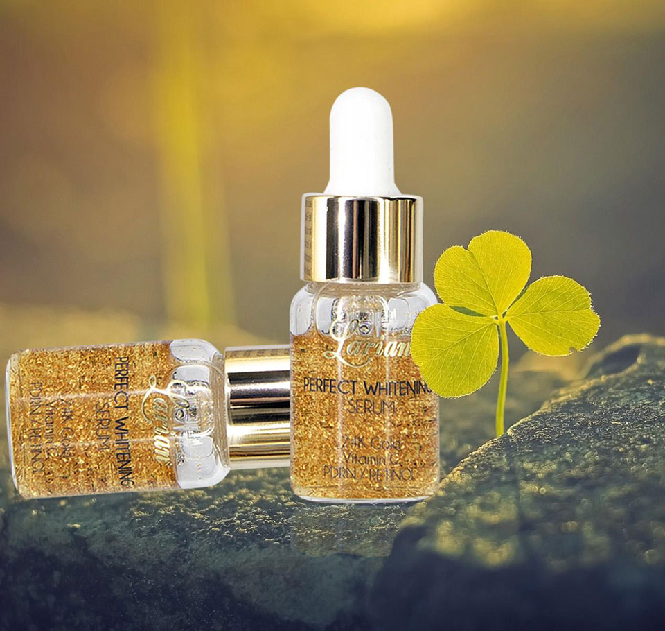 SERUM VITAMIN C VÀNG 24K DNA CÁ HỒI  LARIAN+ LOẠI 10ML