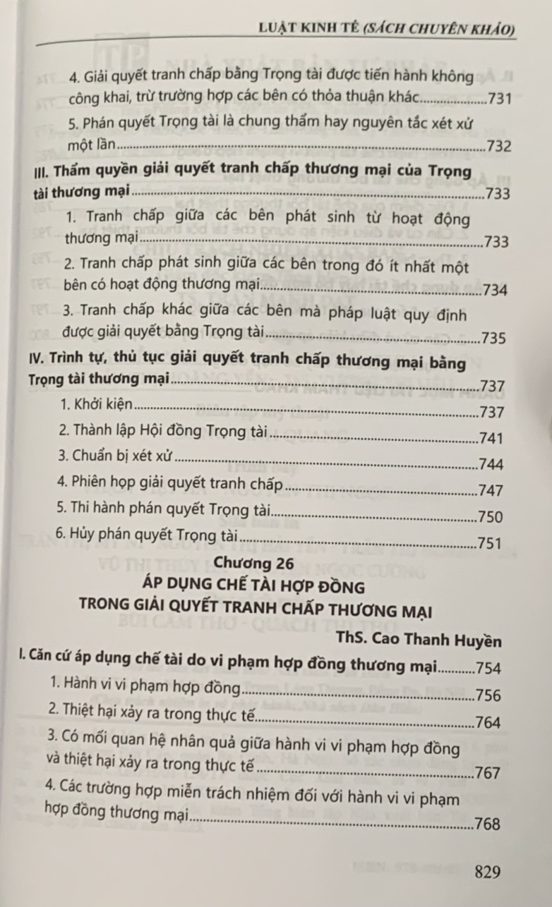 Luật kinh tế chuyên khảo