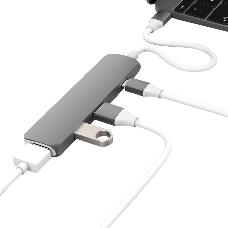Bộ chuyển HyperDrive 4-in-1 USB-C Hub with 4K HDMI Support