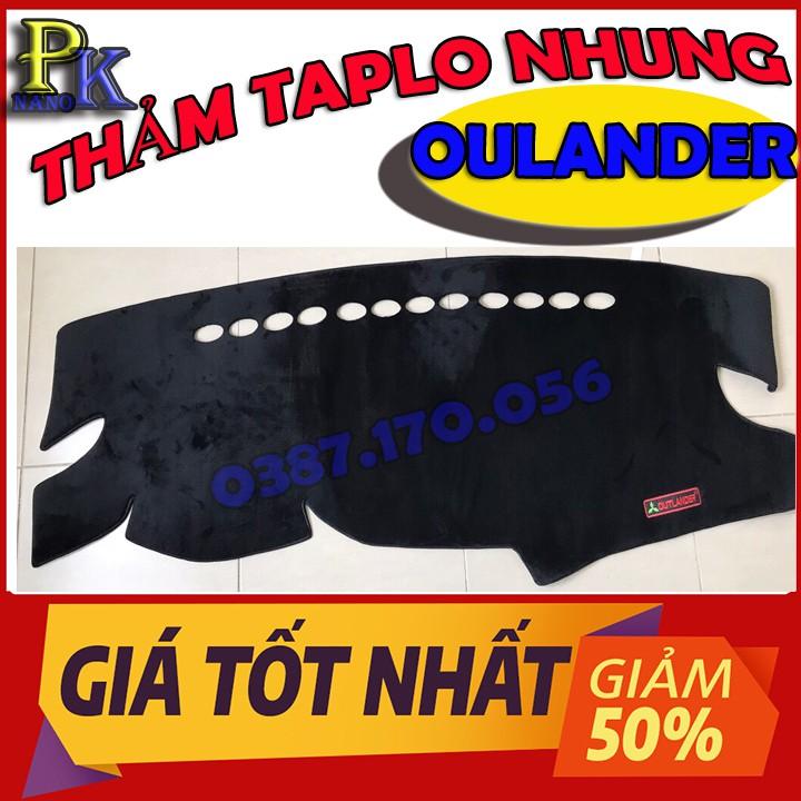 THẢM TAPLO NHUNG XE OUTLANDER- THẢM TAPLO OUTLANDER-CHUẨN FORM-NANOPK